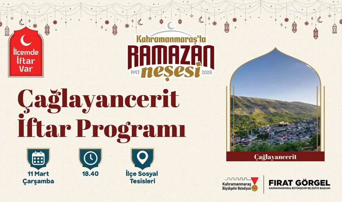 Program kapsamında ilçelerde kurulan iftar sofraları, yüzlerce vatandaşı bir araya