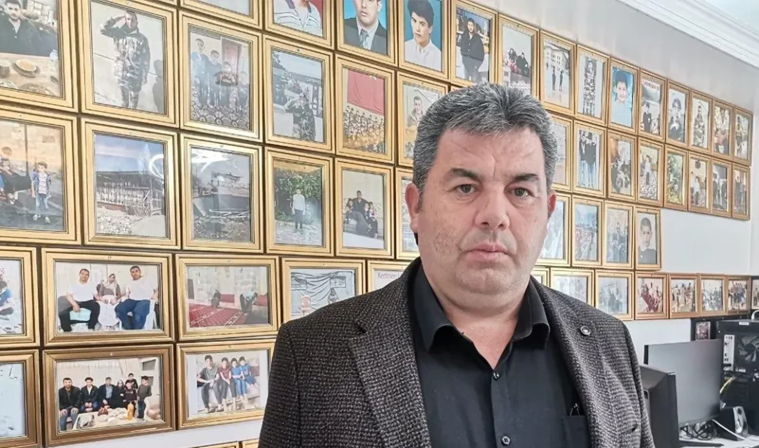 Depremde, mahallenin eski muhtarı Yılmaz Şahan’a ait iki katlı ev