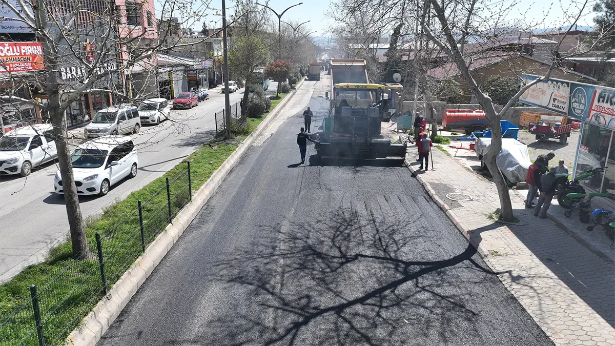 kahramanmarasta asfalt seferberligi kilometrelik yol yenileniyor