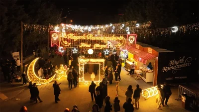 Kahramanmaraş’ta Ramazan Dayanışması Şehri Sardı Büyükşehir Belediyesi, Ramazan boyunca Milli İrade Meydanı, Ramazan Sokağı ve