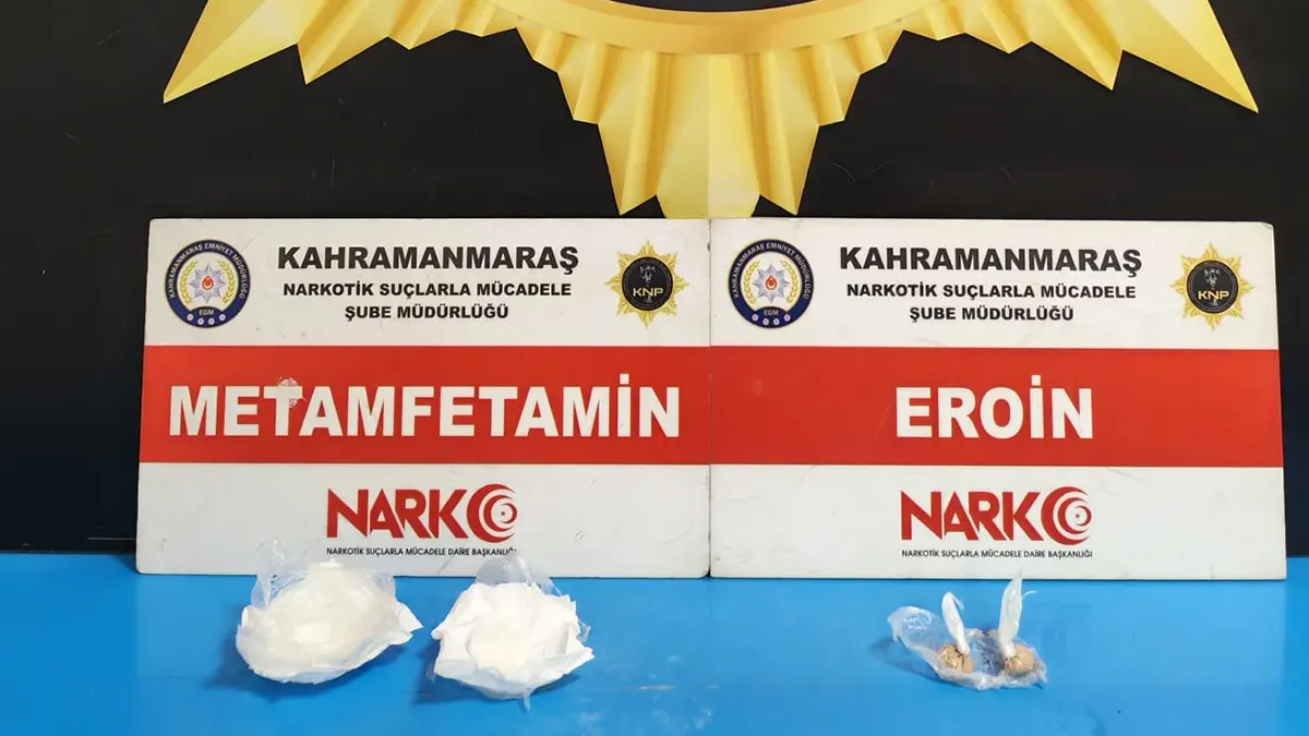 kahramanmarasta uyusturucu operasyonu kisi tutuklandi