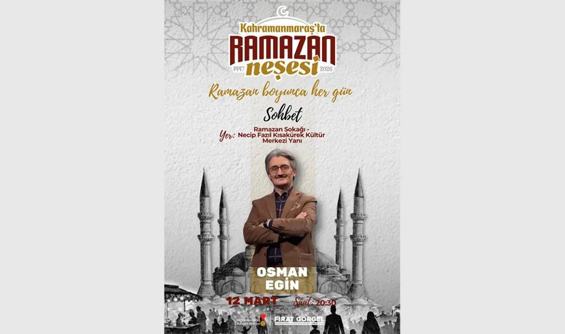 Bu kapsamda, hafız ve yazar Osman Egin, 12 Mart Perşembe