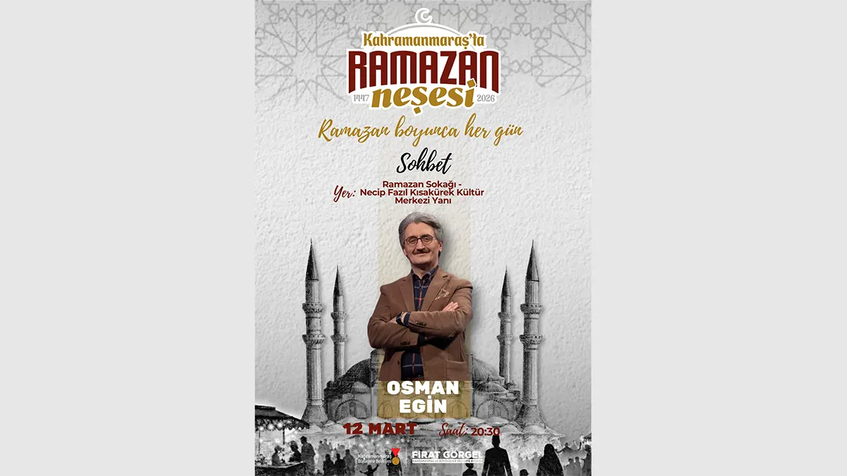 osman egin ramazan sokaginda gonullere seslenecek