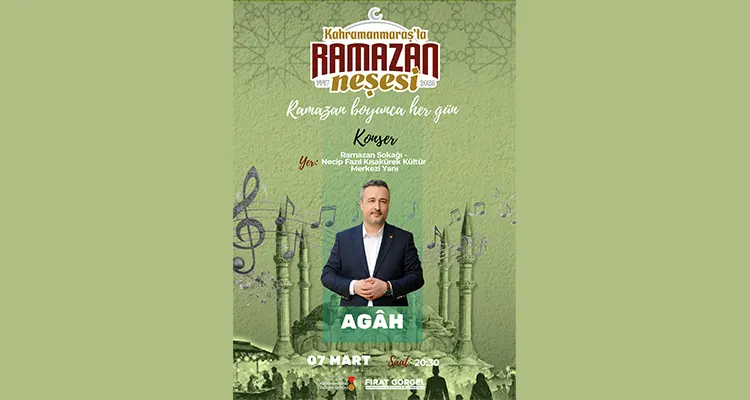 Saat 20.30’da başlayacak dinletide, tasavvuf geleneğinin gönüllere dokunan eserleri Kahramanmaraşlı