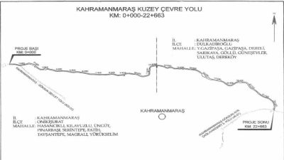 Resmi Gazete’de yayımlanan karara göre, Onikişubat ve Dulkadiroğlu ilçeleri sınırları