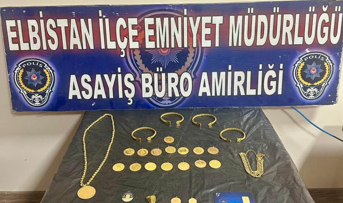 Yaklaşık değeri 2 milyon 150 bin TL olan ziynet eşyaları,