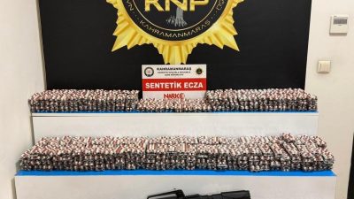 Operasyon kapsamında gözaltına alınarak adli mercilere sevk edilen 3 şüpheli