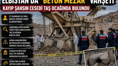 Edinilen bilgilere göre, Afşin nüfusuna kayıtlı O.K.’den bir süredir haber