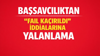 Açıklamada, yapılan olay yeri incelemesi sonucunda failin olay yerinde hayatını