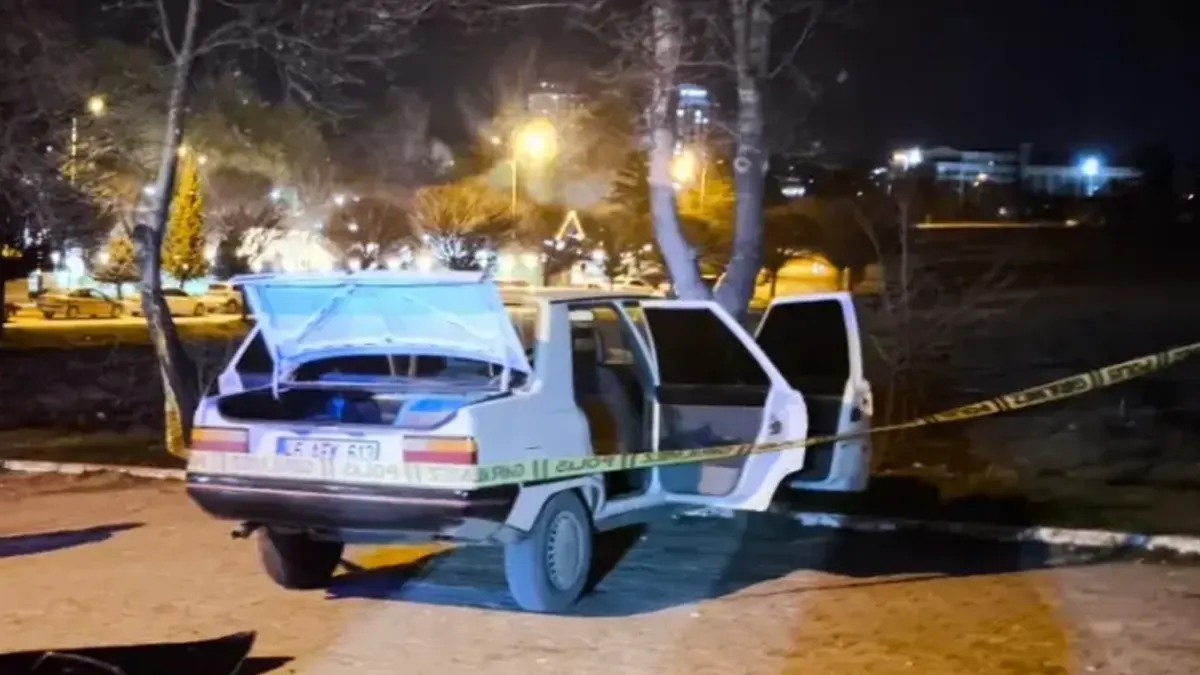 kahramanmarasta park halindeki aracta patlama kisi yaralandi