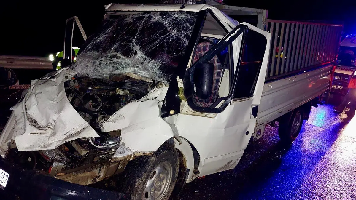 Kahramanmaraş’ta Peş Peşe Kaza: 1 Ölü, 3 Yaralı 1 kahramanmarasta pes pese kaza olu yarali