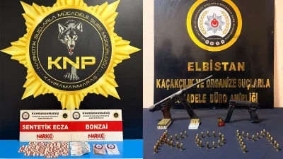 Kahramanmaraş’ta polis ekiplerinden art arda kritik operasyonlar geldi. Afşin ve