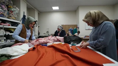 Kurslar arasında en fazla ilgi gören branşların başında giyim ve