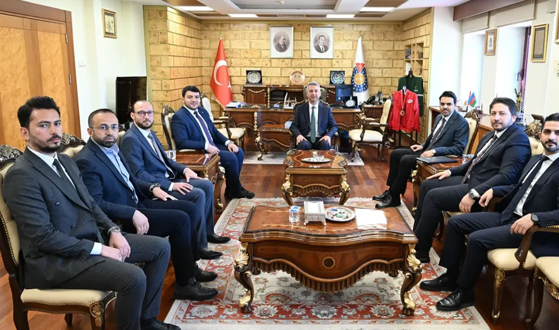 Programa; TİKA Başkanı Abdullah Eren, Kahramanmaraş Sütçü İmam Üniversitesi Rektörü