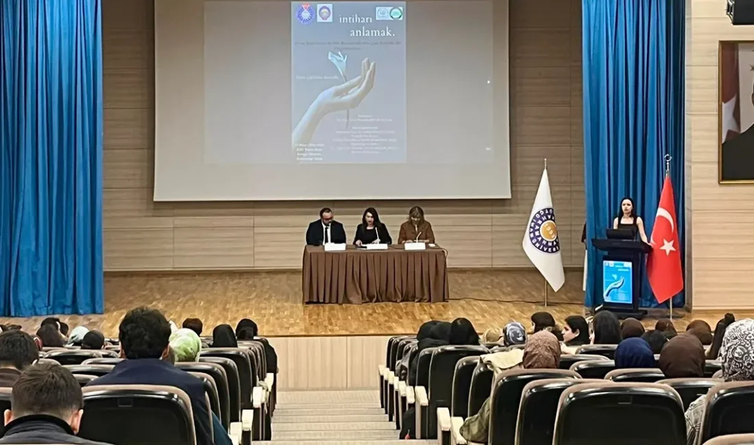 KSÜ’de İntiharı Anlamak Konulu Panel Gerçekleştirildi Program kapsamında Psikiyatrist Uzm. Dr. Serhat Paksoy intiharın klinik boyutuna