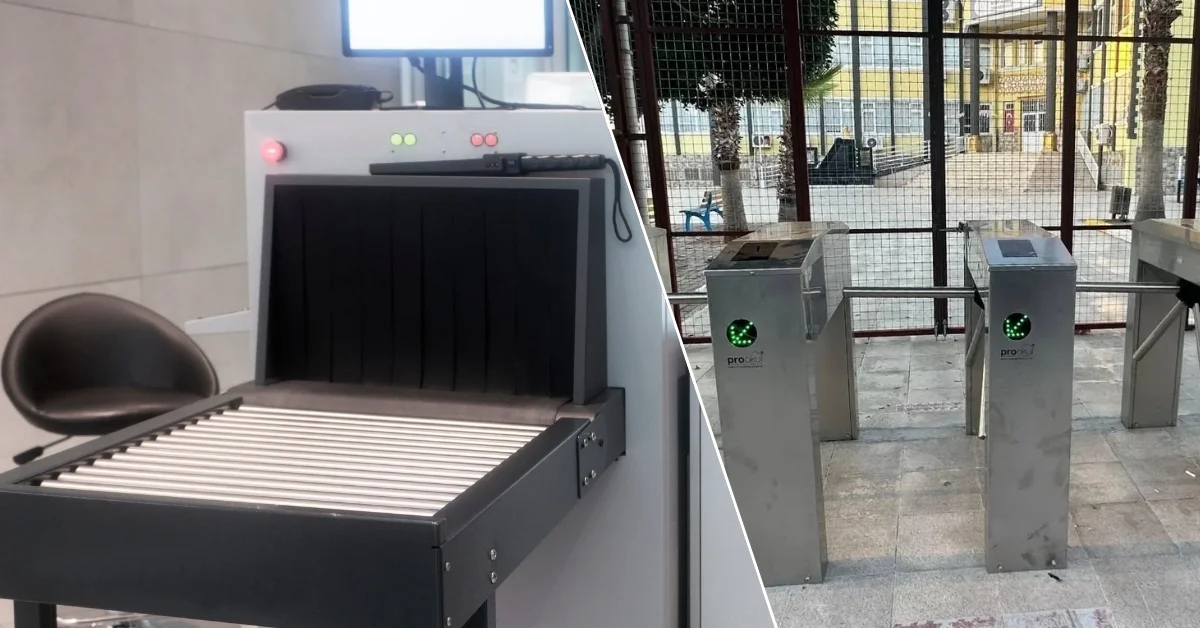 okullara yeni guvenlik tedbirleri x ray turnike ve panik butonu