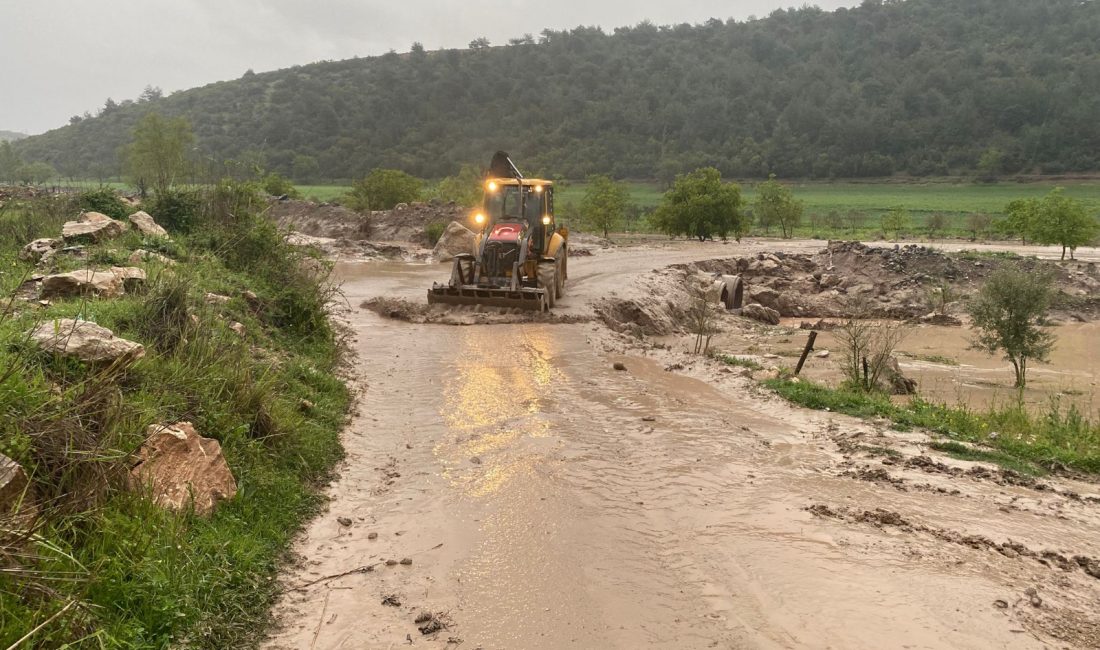 Meteorolojik tahminlerin de üzerine çıkan yağış miktarının, bölgede afet boyutuna