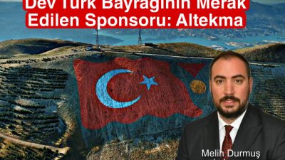 Ahır Dağı zirvesinde yer alan dev bayrağın yenilenmesi için gerekli