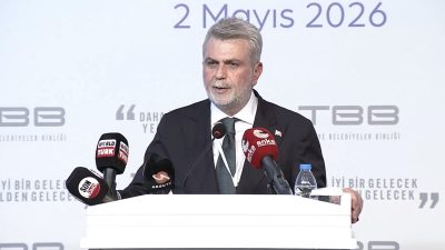 Başkan Fırat Görgel konuşmasında, “Türkiye Belediyeler Birliği’miz yerel yönetimler arasındaki