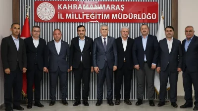 Eğitim-Bir-Sen Kahramanmaraş Şubesi, Turan Akpınar’a hayırlı olsun ziyaretinde bulundu. Gerçekleşen
