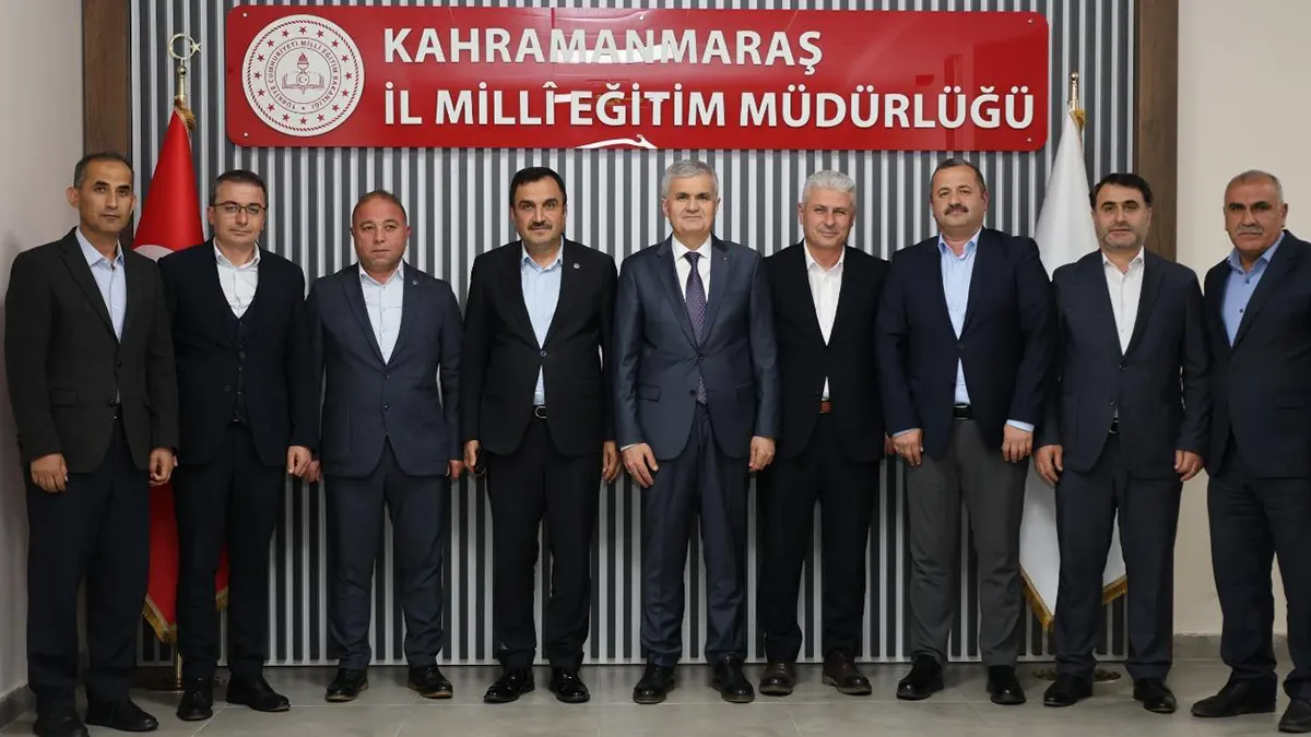 akpinara hayirli olsun ziyareti egitim gundemi masaya yatirildi