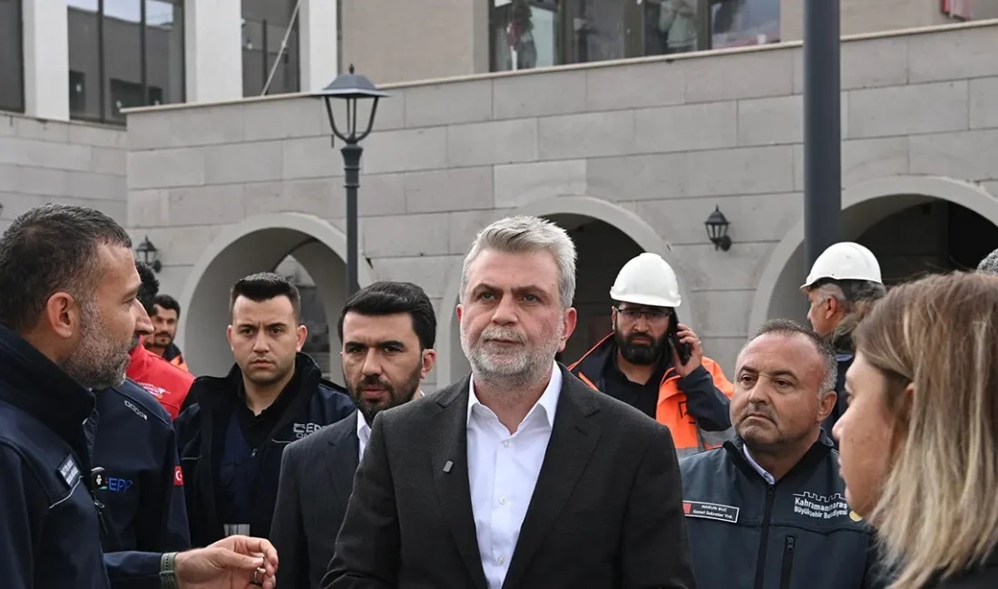 Başkan Görgel, Kentsel Tasarım Alanlarında İncelemelerde Bulundu Başkan Fırat Görgel’e incelemeleri sırasında KASKİ Genel Müdürü Necati Çalık