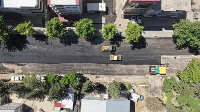 Bölgede altyapı imalatları ve çeşitli inşa faaliyetleri nedeniyle yıpranan yolun