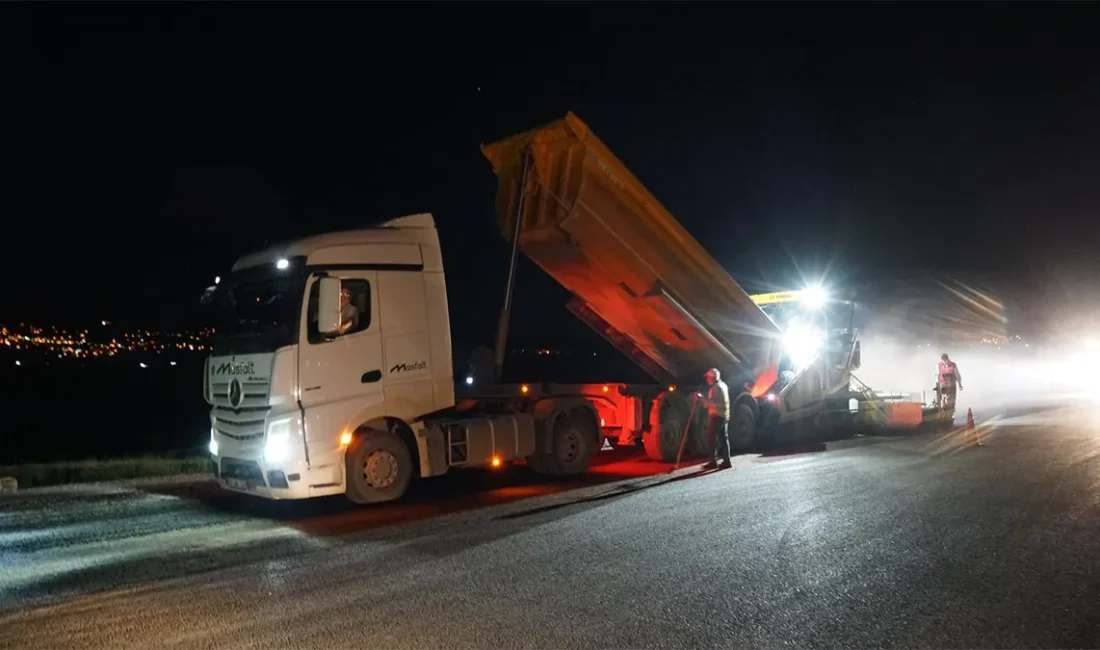 Proje kapsamında grup yolunun yaklaşık 6 kilometrelik bölümünde önce genişletme
