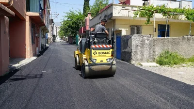 Bu kapsamda Dulkadiroğlu Yavuz Selim Mahallesi’nde başlatılan üstyapı çalışmaları da
