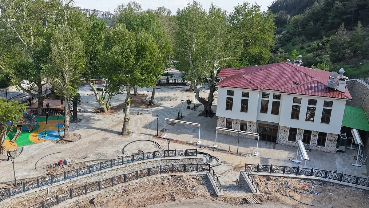cinaralti sosyal tesislerinde son hazirliklar yapiliyor