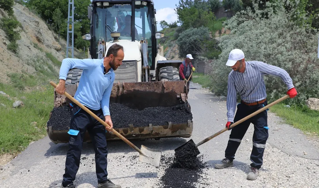 Bozulan yol bölümlerinin daha güvenli hale getirilmesi, ulaşımda yaşanabilecek aksaklıkların