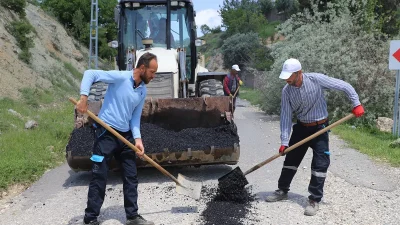 Bozulan yol bölümlerinin daha güvenli hale getirilmesi, ulaşımda yaşanabilecek aksaklıkların