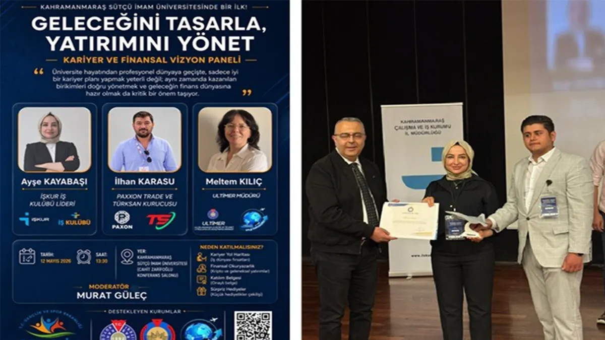 ksude ogrencilere kariyer ve finansal farkindalik paneli