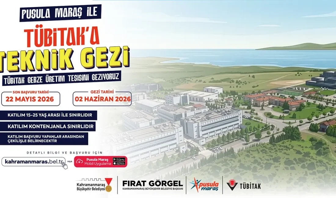 Kahramanmaraş Büyükşehir Belediyesinin gençlik markası Pusula Maraş, gençlere yönelik bilim