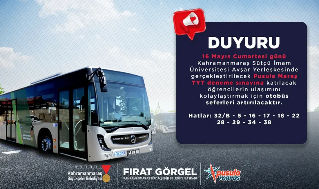 Büyükşehir Belediyesi tarafından organize edilen son prova niteliğindeki deneme sınavı,