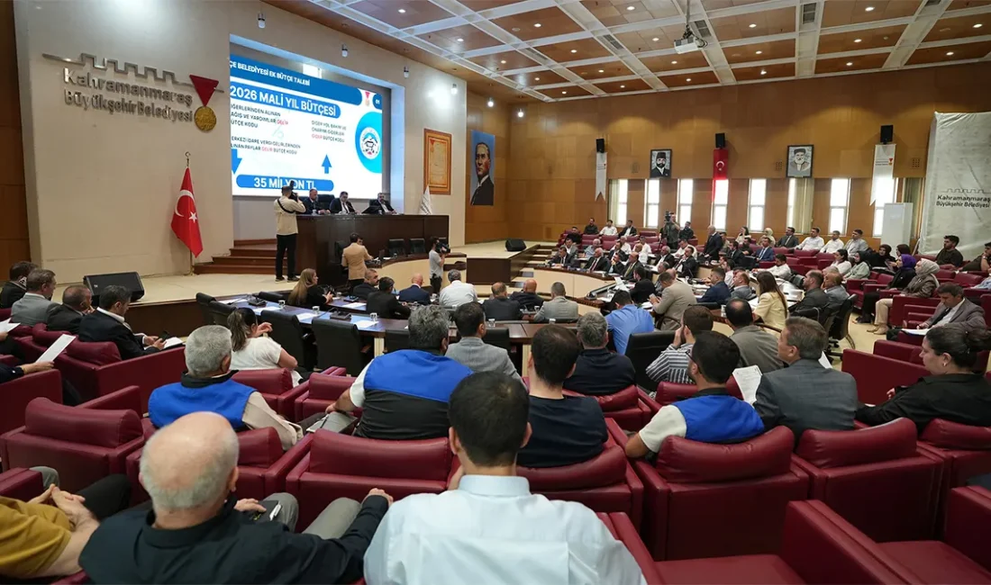 Kahramanmaraş Büyükşehir Meclisi’nde 28 Gündem Maddesi Karara Bağlandı Kahramanmaraş Büyükşehir Belediyesi Haziran Ayı Olağan Meclis Toplantısı, Meclis Başkan