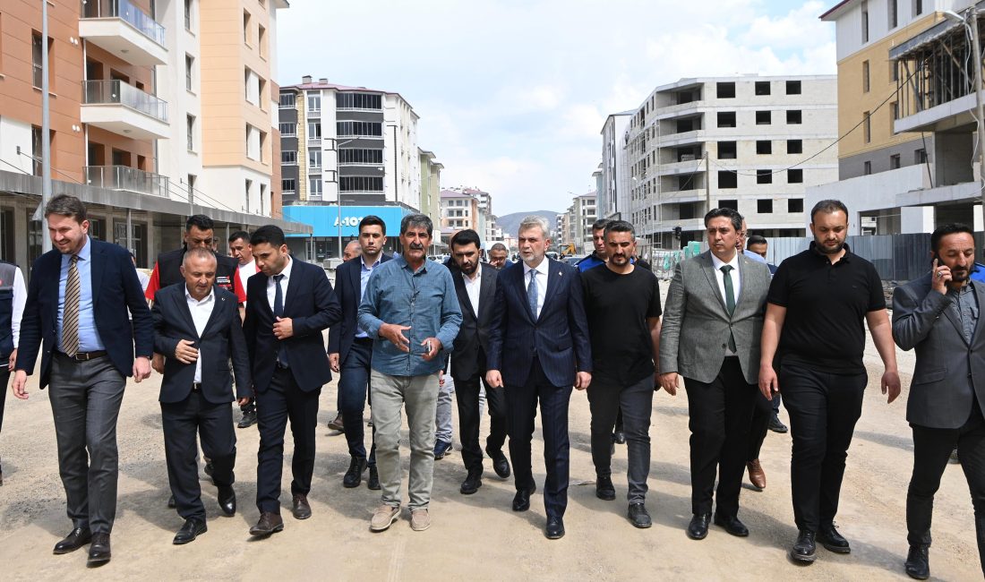 Kahramanmaraş Büyükşehir Belediye Başkanı Fırat Görgel, Elbistan’da Büyükşehir tarafından başlatılan
