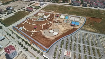 Park ve Bahçeler Dairesi Başkanlığı koordinesinde sürdürülen çalışmalar çerçevesinde alana