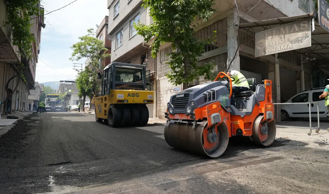 Ekiplerin hummalı çalışmaları çerçevesinde Menderes Mahallesi’nde 46027, 46031, 46030, 46028,