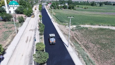 Yürüyüş yolu çalışmalarının tamamlanmasının ardından ekipler, yaklaşık 1,5 kilometrelik arterde