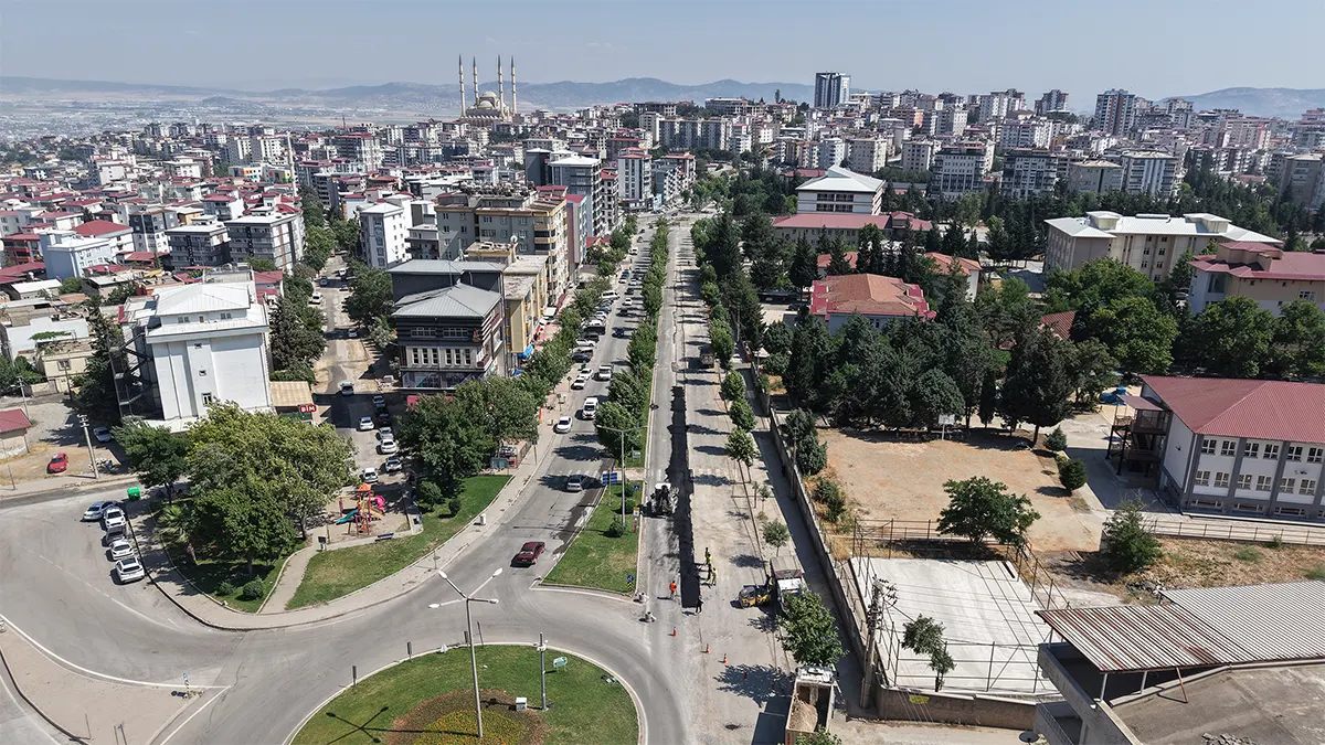 kadir pasa bulvarinda altyapinin ardindan ustyapi hamlesi