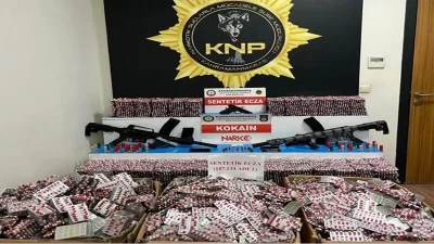 Kahramanmaraş Emniyet Müdürlüğü Narkotik Suçlarla Mücadele Şube Müdürlüğü ekiplerince gerçekleştirilen
