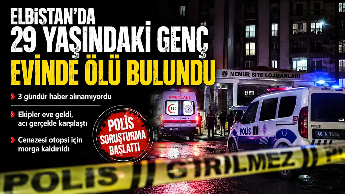 Kahramanmaraş’ta 29 Yaşındaki Genç Evinde Ölü Bulundu 1 kahramanmarasta yasindaki genc evinde olu bulundu