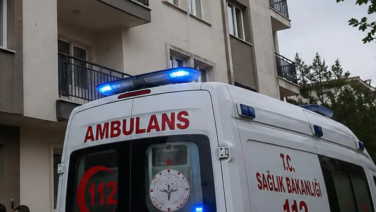 Kahramanmaraş’ta 4. Kattan Düşen Çocuk Ağır Yaralandı 1 kahramanmarasta kattan dusen cocuk agir yaralandi