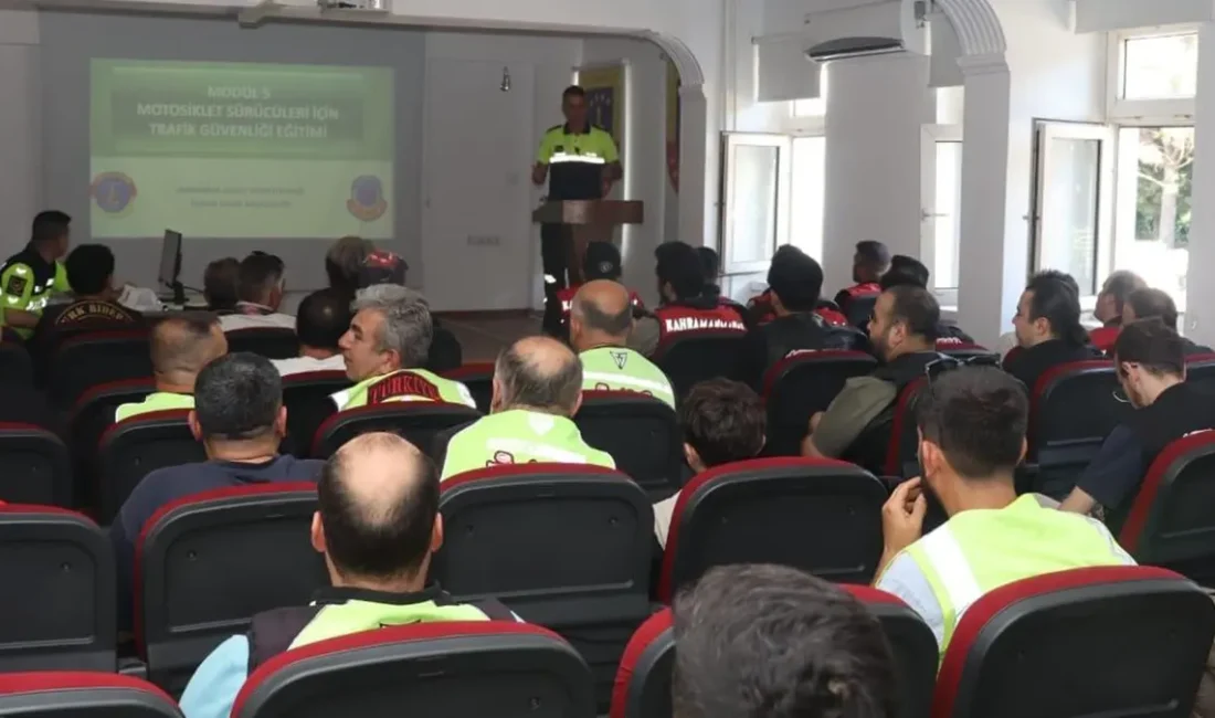 Kahramanmaraş’ta Dünya Motosiklet Günü’nde Güvenli Sürüş Farkındalığı Etkinlikte sürücülere; koruyucu ekipman kullanımının hayati önemi, güvenli sürüş teknikleri,