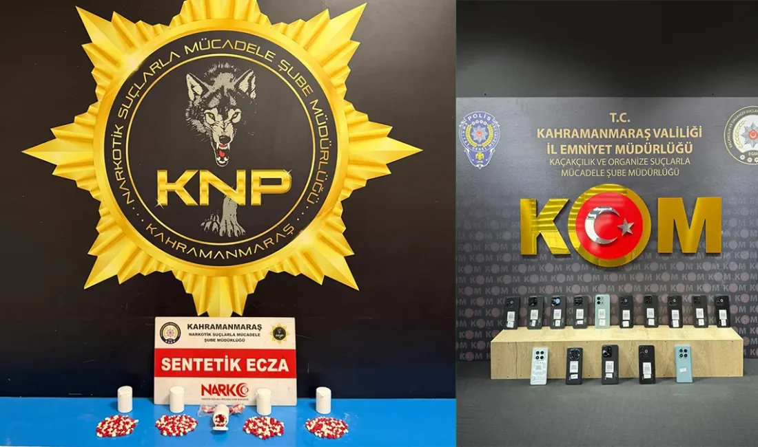 Kahramanmaraş’ta Kaçakçılık ve Uyuşturucu Operasyonu: 3 Kişi Tutuklandı Edinilen bilgilere göre, Kaçakçılık ve Organize Suçlarla Mücadele (KOM) Şube