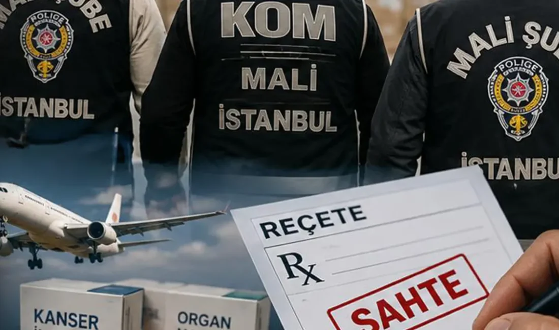 Kahramanmaraş’ta Sahte Reçete Çetesi Çökertildi 6 İlde Eş Zamanlı Baskın Soruşturma kapsamında yapılan incelemelerde, kanser, organ nakli, ALS, diyabet ve