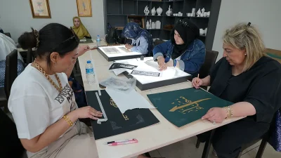 Yıl boyunca kurslardan faydalanan toplam bin 817 kursiyer, büyük emekle