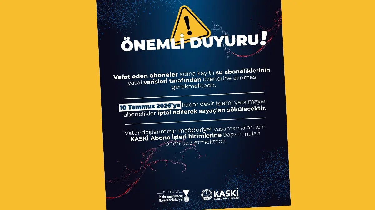 kaskiden abonelik devir islemleriyle ilgili onemli hatirlatma