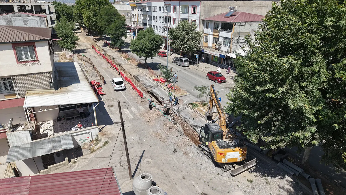 mehmet ali kisakurek caddesinde milyon euroluk altyapi yatirimiyla guclu donusum